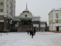 Пригородный вокзал Красноярска