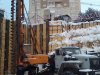 устройство буронабивных свай в г Новосибирске, по ул Семьи Шамшиных под жилой дом , январь 2013 г